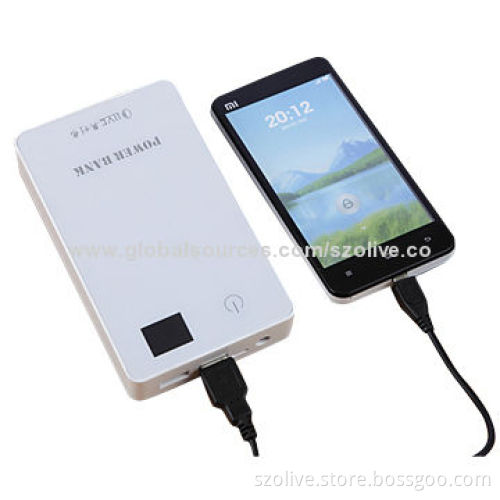 Mobile Phone Battery Charger/Power Bank with 11,000mAh Capacity